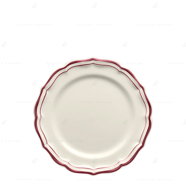 Тарелка закусочная 23,2см коллекции Filet Bordeaux бренда Gien
