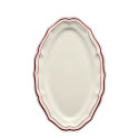 Блюдо овальное 41см коллекции Filet Bordeaux бренда Gien