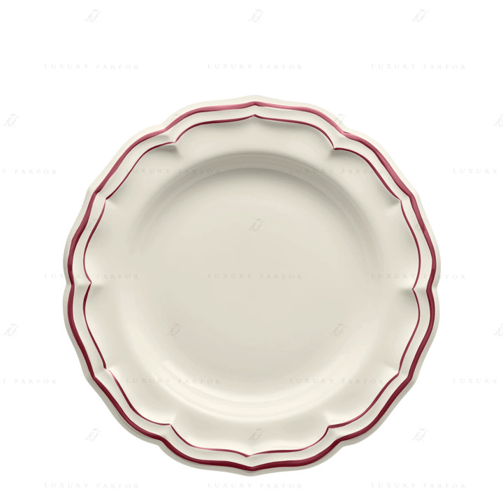 Блюдо круглое 31см коллекции Filet Bordeaux бренда Gien