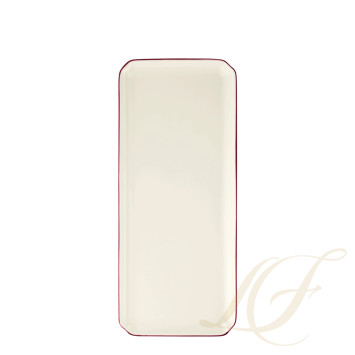 Блюдо для пирога 36х15,5см коллекции Filet Bordeaux бренда Gien