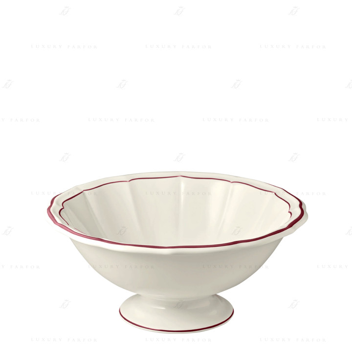 Салатник 30см коллекции Filet Bordeaux бренда Gien