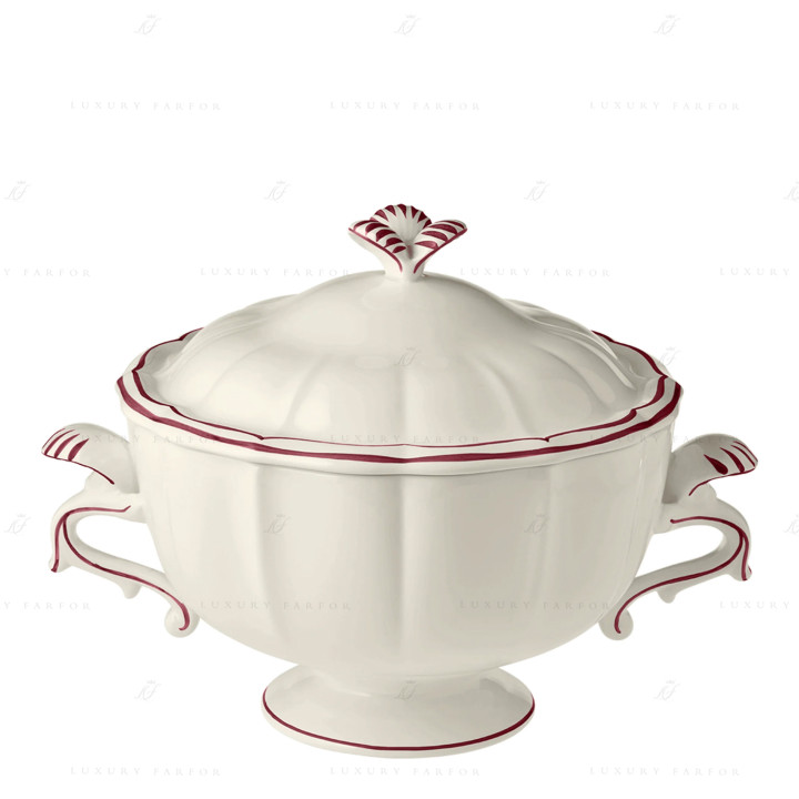 Супница 3л коллекции Filet Bordeaux бренда Gien