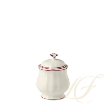 Сахарница 0,3л коллекции Filet Bordeaux бренда Gien
