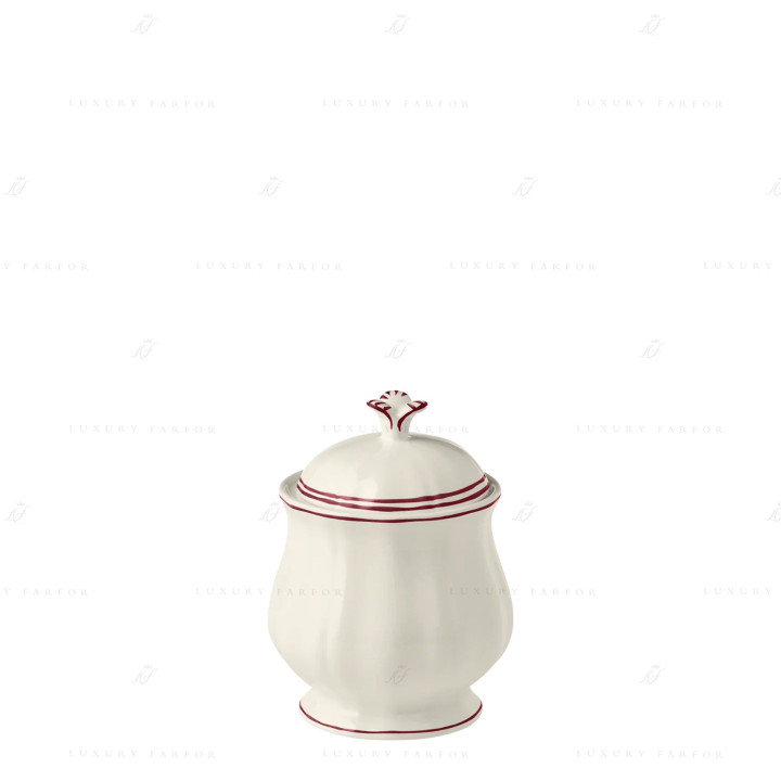Сахарница 0,3л коллекции Filet Bordeaux бренда Gien