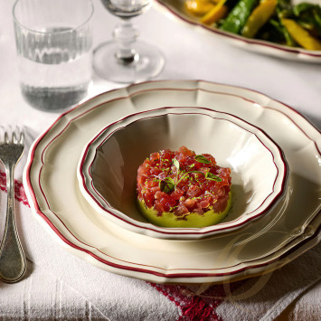 Фруктовница 17см коллекции Filet Bordeaux бренда Gien