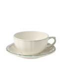 Чашка для завтрака с блюдцем 0,3л, 2шт. коллекции Filet Céladon бренда Gien