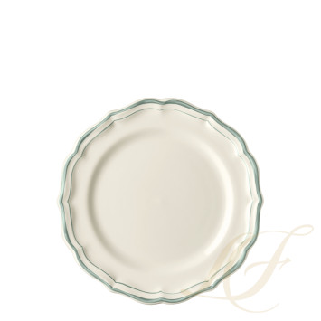 Тарелка закусочная 23,2см коллекции Filet Céladon бренда Gien
