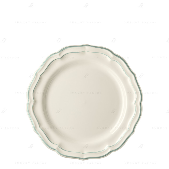 Тарелка главная 26см коллекции Filet Céladon бренда Gien