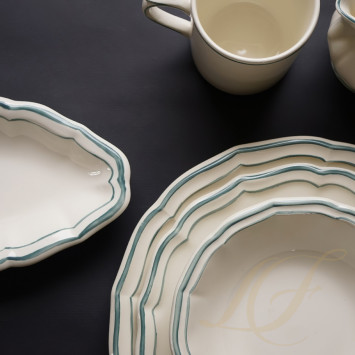 Чаша для мюсли 17,8см коллекции Filet Céladon бренда Gien