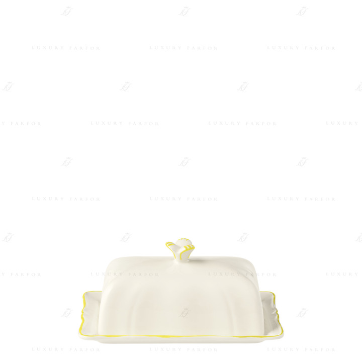 Масленка 17,8х13,5см коллекции Filet Citron бренда Gien