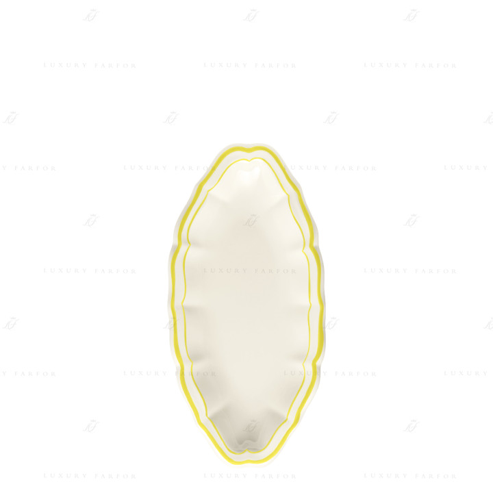 Тарелка для гарнира 26,5см коллекции Filet Citron бренда Gien