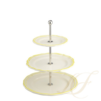 Этажерка 30см коллекции Filet Citron бренда Gien
