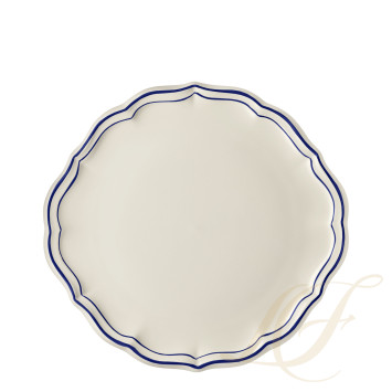 Блюдо для пирога круглое 32см коллекции Filet Cobalt бренда Gien