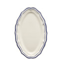 Блюдо овальное 41см коллекции Filet Cobalt бренда Gien