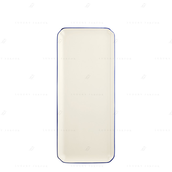 Блюдо для пирога 36х15,5см коллекции Filet Cobalt бренда Gien