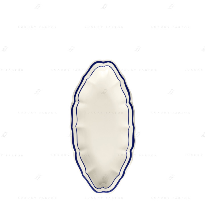 Тарелка для гарнира 26,5см коллекции Filet Cobalt бренда Gien