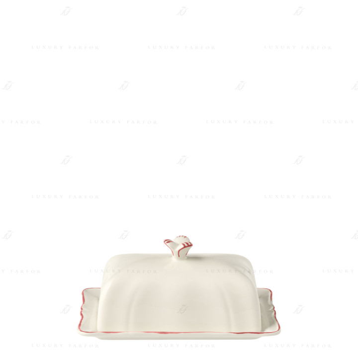 Масленка 17,8х13,5см коллекции Filet Corail бренда Gien