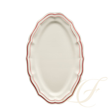 Блюдо овальное 41см коллекции Filet Corail бренда Gien