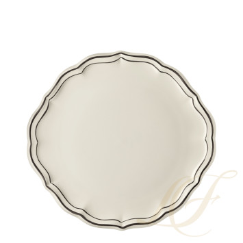 Блюдо для пирога круглое 32см коллекции Filet Manganese бренда Gien