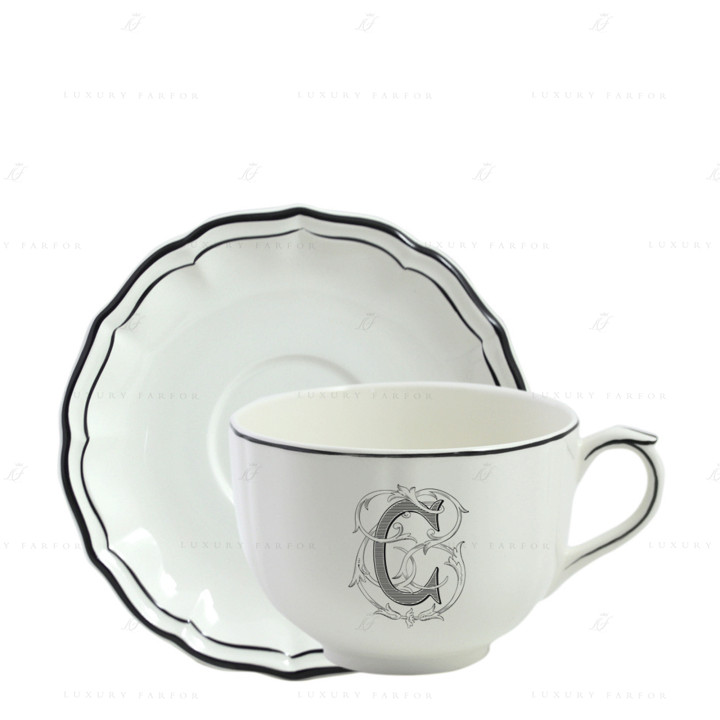 Чашка с блюдцем 