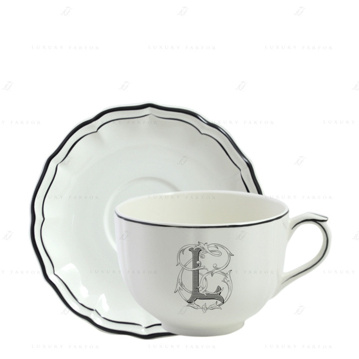 Чашка с блюдцем 