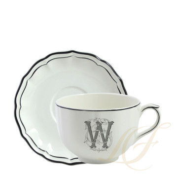 Чашка с блюдцем 