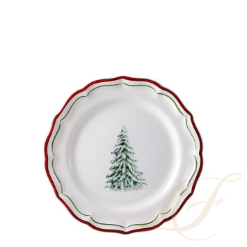 Тарелка закусочная 23,2см коллекции Filet Noel бренда Gien