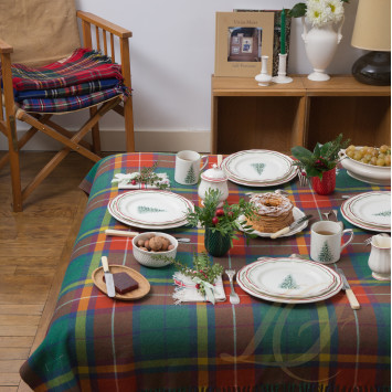 Тарелка закусочная 23,2см коллекции Filet Noel бренда Gien