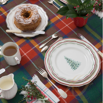 Тарелка главная 26см коллекции Filet Noel бренда Gien