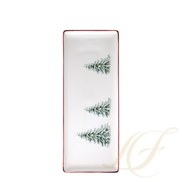 Блюдо для пирога 36х15,5см коллекции Filet Noel бренда Gien