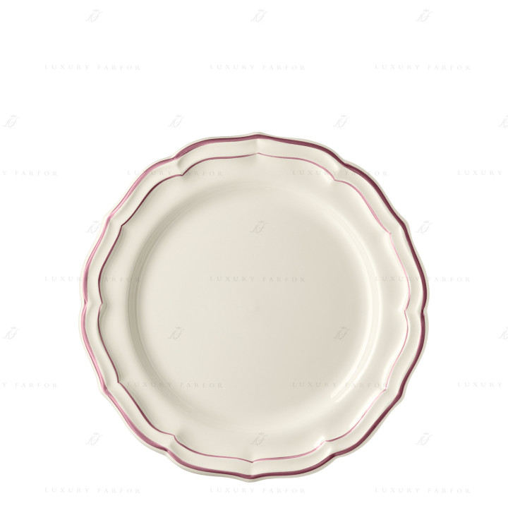 Тарелка главная 26см коллекции Filet Pivoines бренда Gien