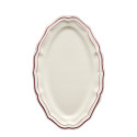 Блюдо овальное 41см коллекции Filet Pivoines бренда Gien