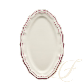 Блюдо овальное 41см коллекции Filet Pivoines бренда Gien