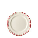 Тарелка закусочная 23,2см коллекции Filet Rouge бренда Gien