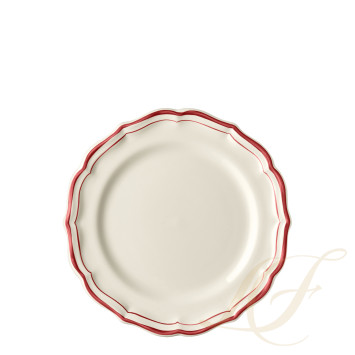 Тарелка закусочная 23,2см коллекции Filet Rouge бренда Gien