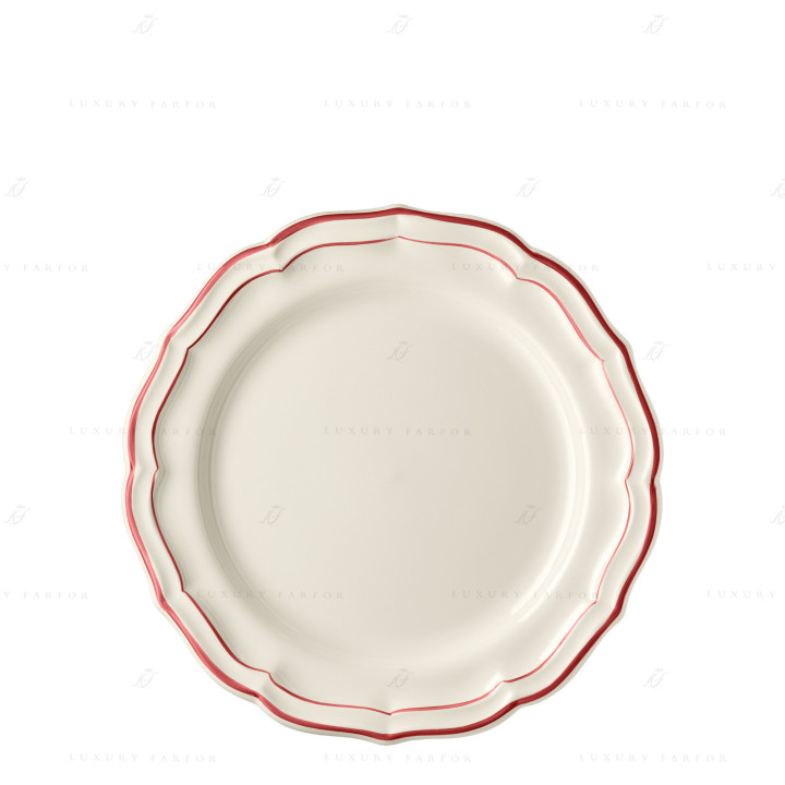 Тарелка главная 26см коллекции Filet Rouge бренда Gien