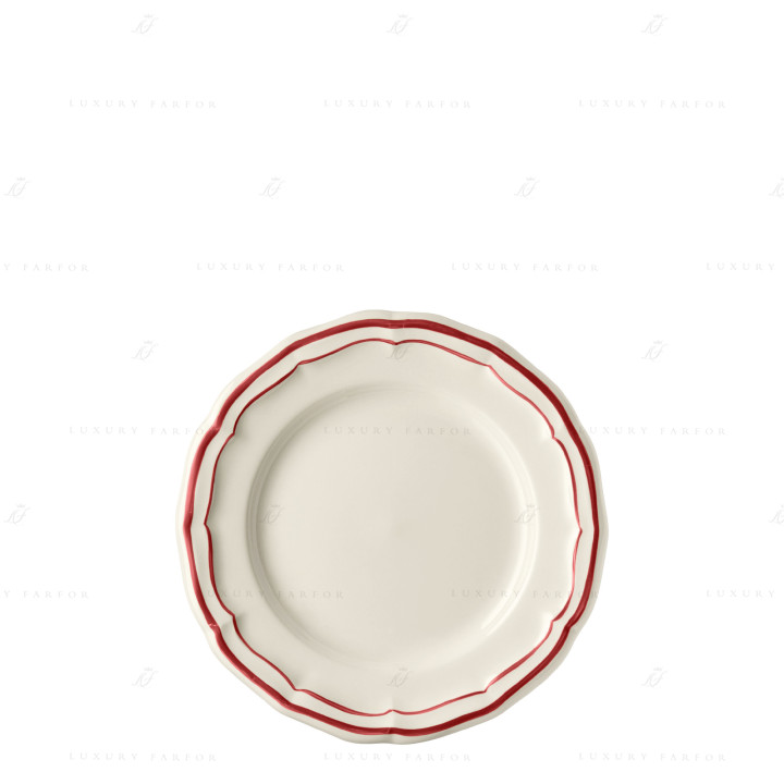 Тарелка десертная 16,5см коллекции Filet Rouge бренда Gien
