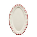 Блюдо овальное 41см коллекции Filet Rouge бренда Gien