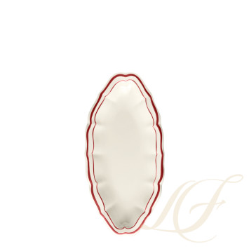 Тарелка для гарнира 26,5см коллекции Filet Rouge бренда Gien