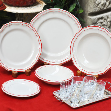 Коллекция Filet Rouge бренда Gien