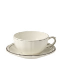 Чашка для завтрака с блюдцем 0,3л, 2шт. коллекции Filet Taupe бренда Gien
