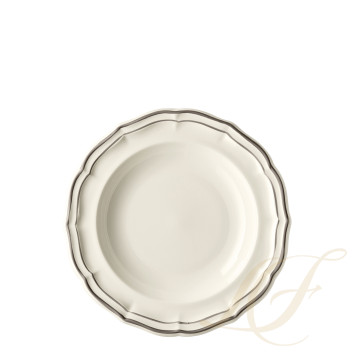 Тарелка глубокая 22,5см коллекции Filet Taupe бренда Gien