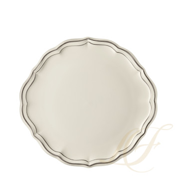 Блюдо для пирога круглое 32см коллекции Filet Taupe бренда Gien