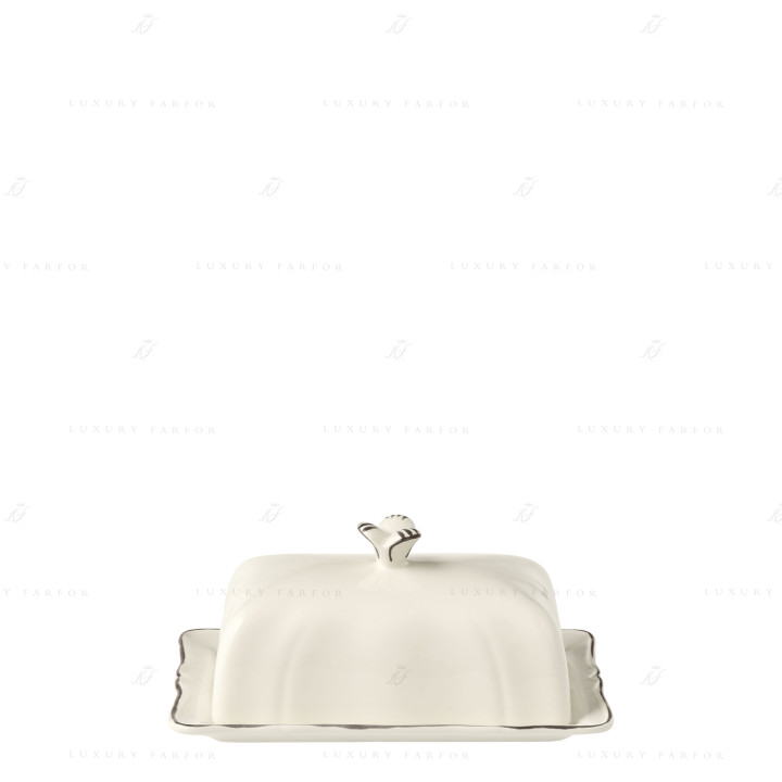 Масленка 17,8х13,5см коллекции Filet Taupe бренда Gien