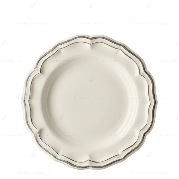 Блюдо круглое 31см коллекции Filet Taupe бренда Gien