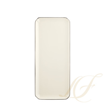 Блюдо для пирога 36х15,5см коллекции Filet Taupe бренда Gien