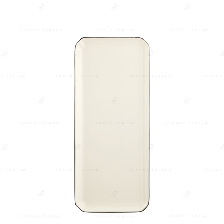 Блюдо для пирога 36х15,5см коллекции Filet Taupe бренда Gien