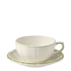 Чашка для завтрака с блюдцем 0,3л, 2шт.