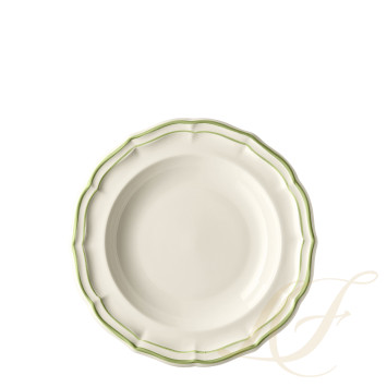 Тарелка глубокая 22,5см коллекции Filet Vert бренда Gien