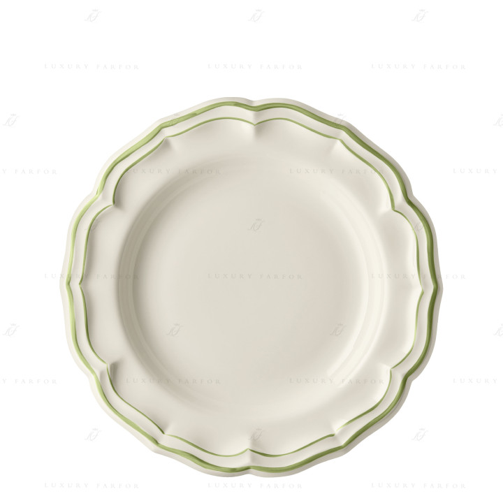 Блюдо круглое 31см коллекции Filet Vert бренда Gien